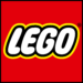 Lego logo in red, yellow, and black displays in logo carousel featuring world-class client companies of Angela V. Fox Coaching.